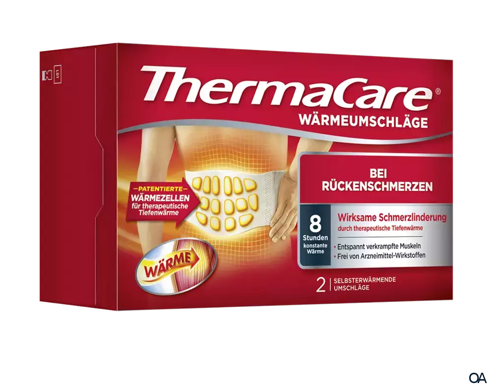 ThermaCare® Rückenumschläge ThermaCare® Rückenumschläge