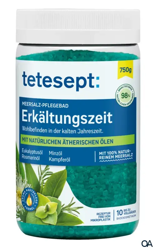 tetesept Meersalz-Pflegebad Erkältungszeit