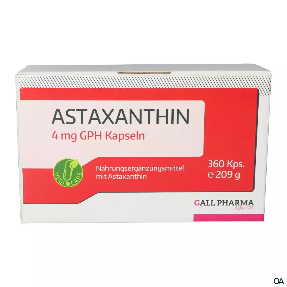 Gall Pharma Astaxanthin 4 mg Kapseln