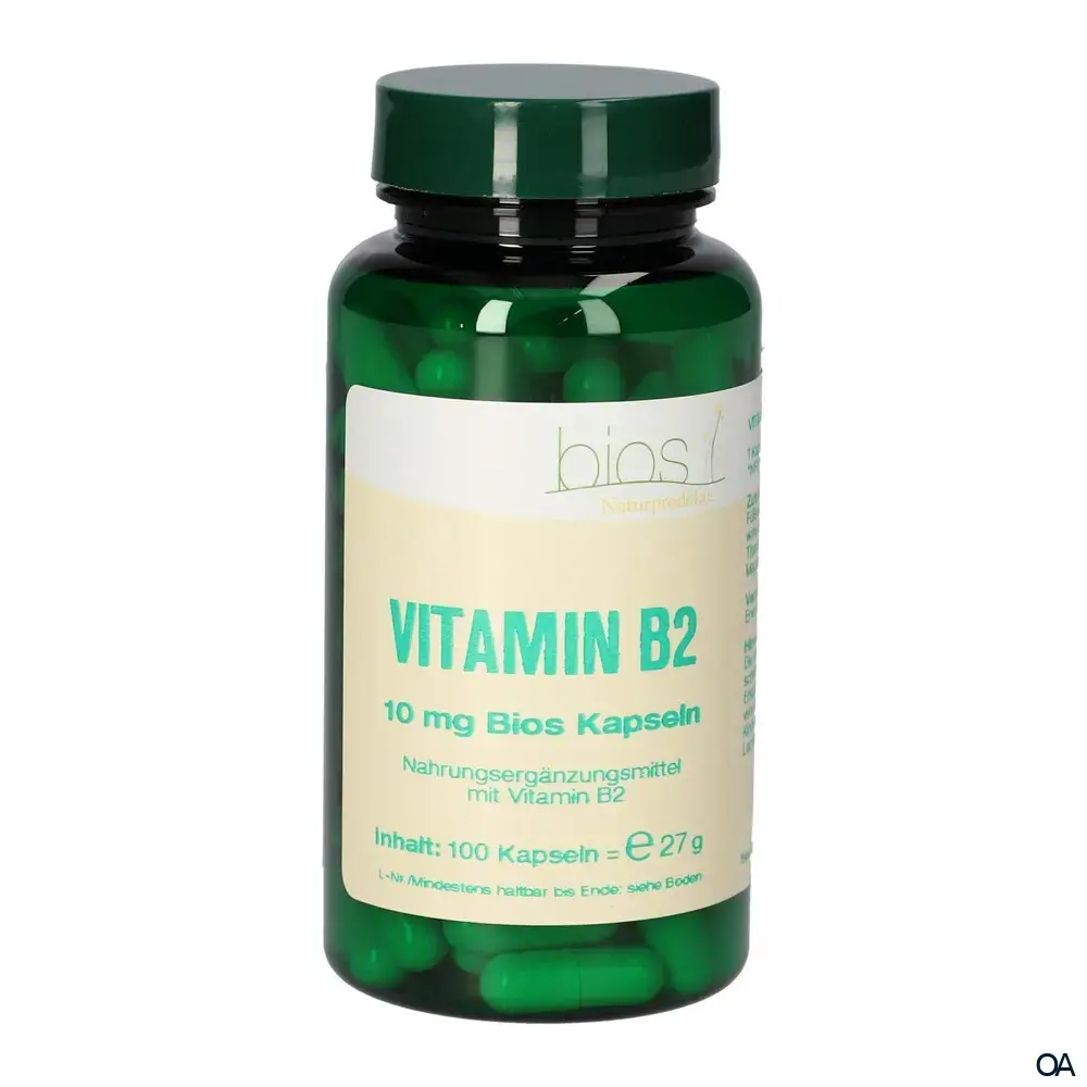Bios Vitamin B2 10 mg Kapseln
