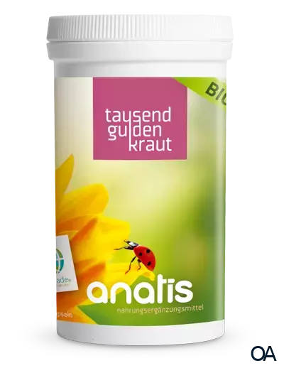 anatis Tausendguldenkraut BIO Kapseln anatis Tausendguldenkraut BIO Kapseln