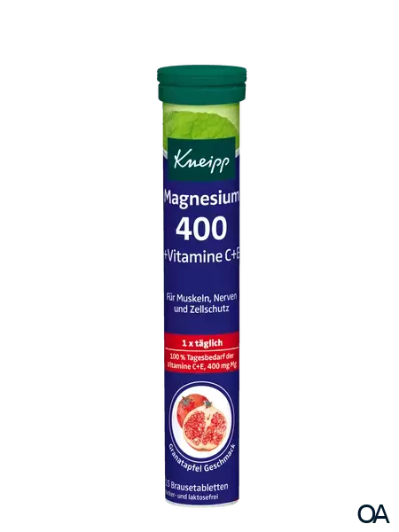 Kneipp Magnesium 400 + C + E Brausetabletten