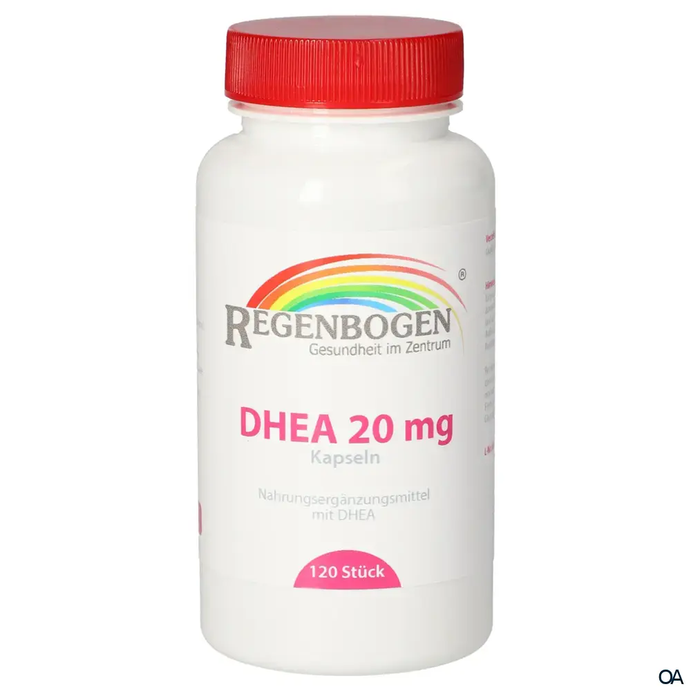 Regenbogen Apotheke DHEA 20 mg Kapseln Regenbogen Apotheke DHEA 20 mg Kapseln