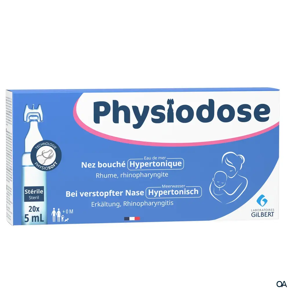 Physiodose Hypertonische Meerwasserlösung Ampullen 5 ml, steril