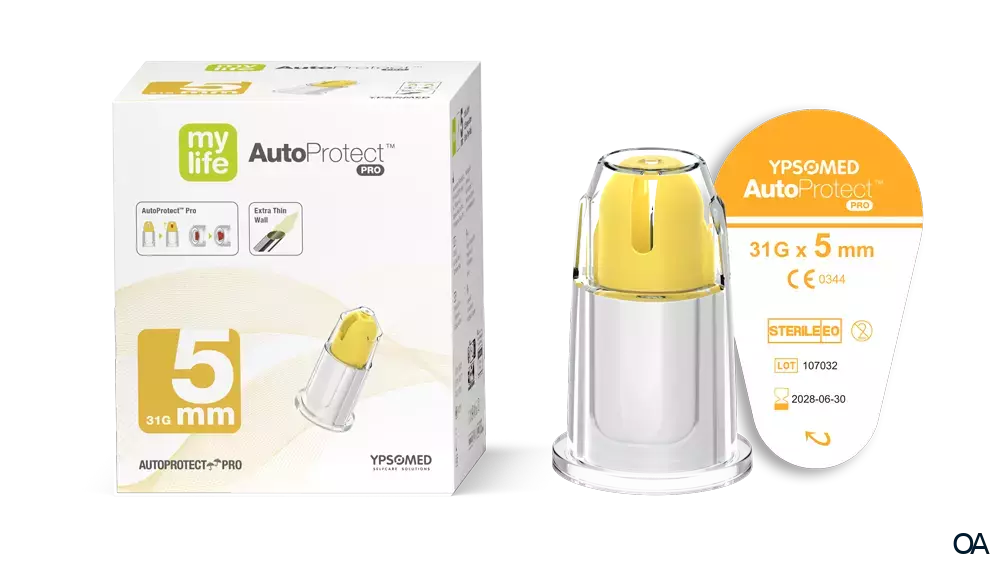 mylife AutoProtect PRO Sicherheits-Pen-Nadel 5 mm | 31G / 0.25 mm mylife AutoProtect PRO Sicherheits-Pen-Nadel 5 mm | 31G / 0.25 mm