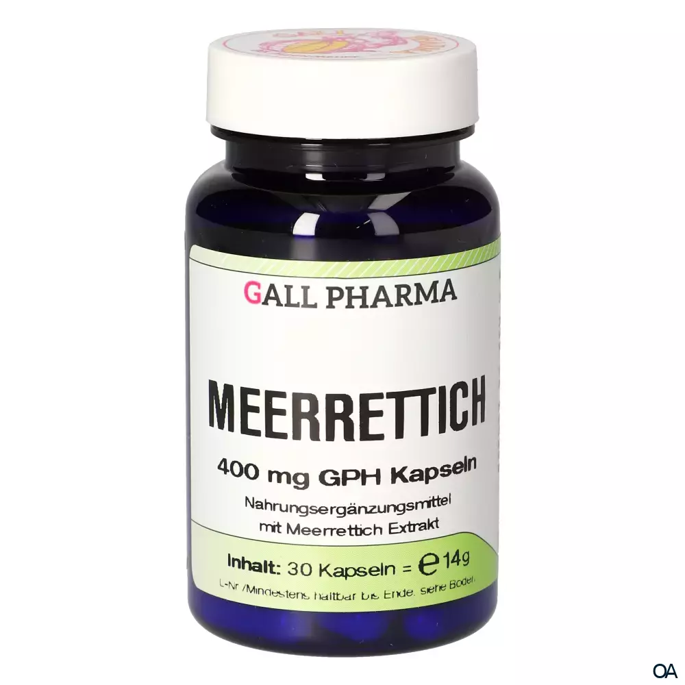 Gall Pharma Meerrettich 400 mg Kapseln Gall Pharma Meerrettich 400 mg Kapseln