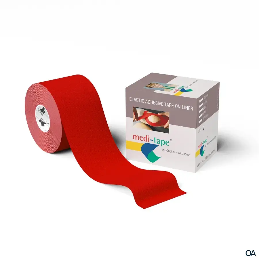 medi-tape Rot 4,5 m x 5 cm
