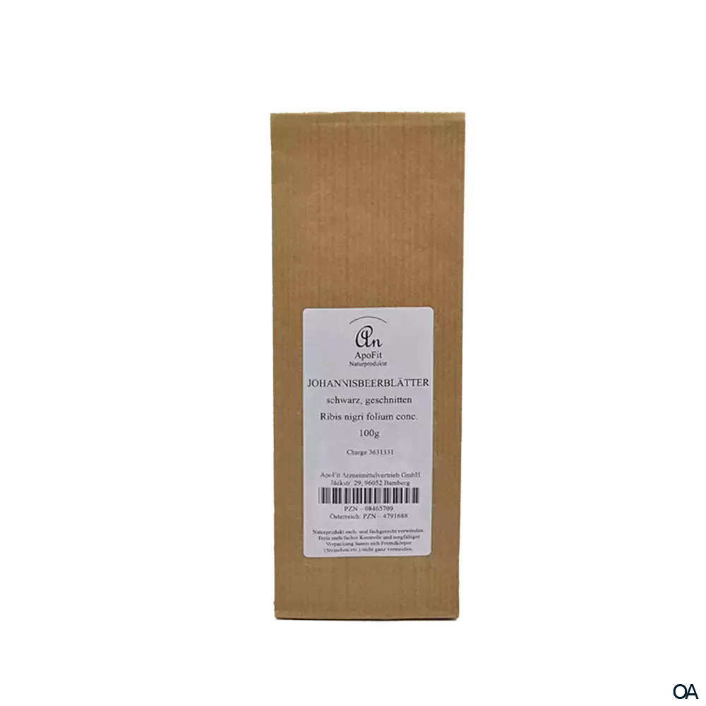 ApoFit Johannisbeerblätter schwarz geschnitten ApoFit Johannisbeerblätter schwarz geschnitten