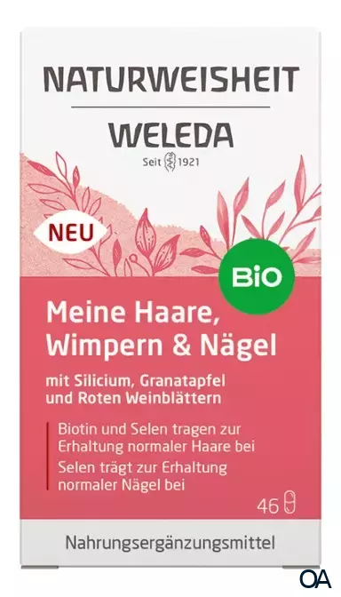 Weleda Naturweisheit Meine Haare, Wimpern & Nägel Kapseln Weleda Naturweisheit Meine Haare, Wimpern & Nägel Kapseln