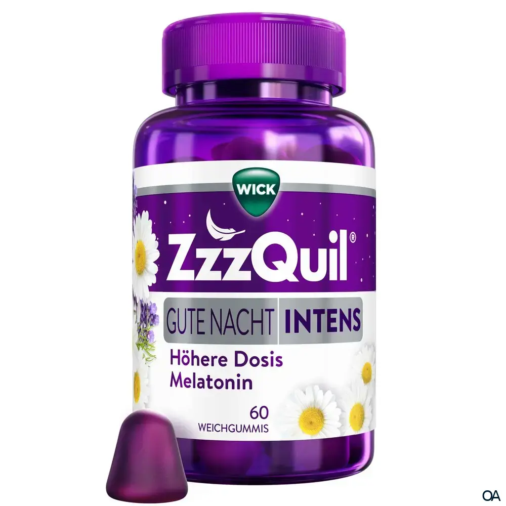 WICK ZzzQuil® Gute Nacht Intens Weichgummis
