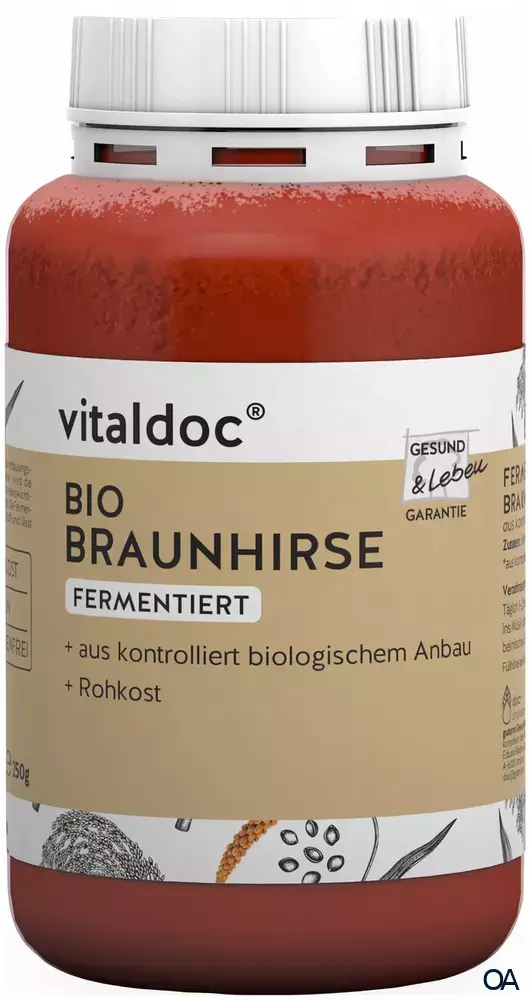 vitaldoc® BIO Braunhirse, frischgekeimt
