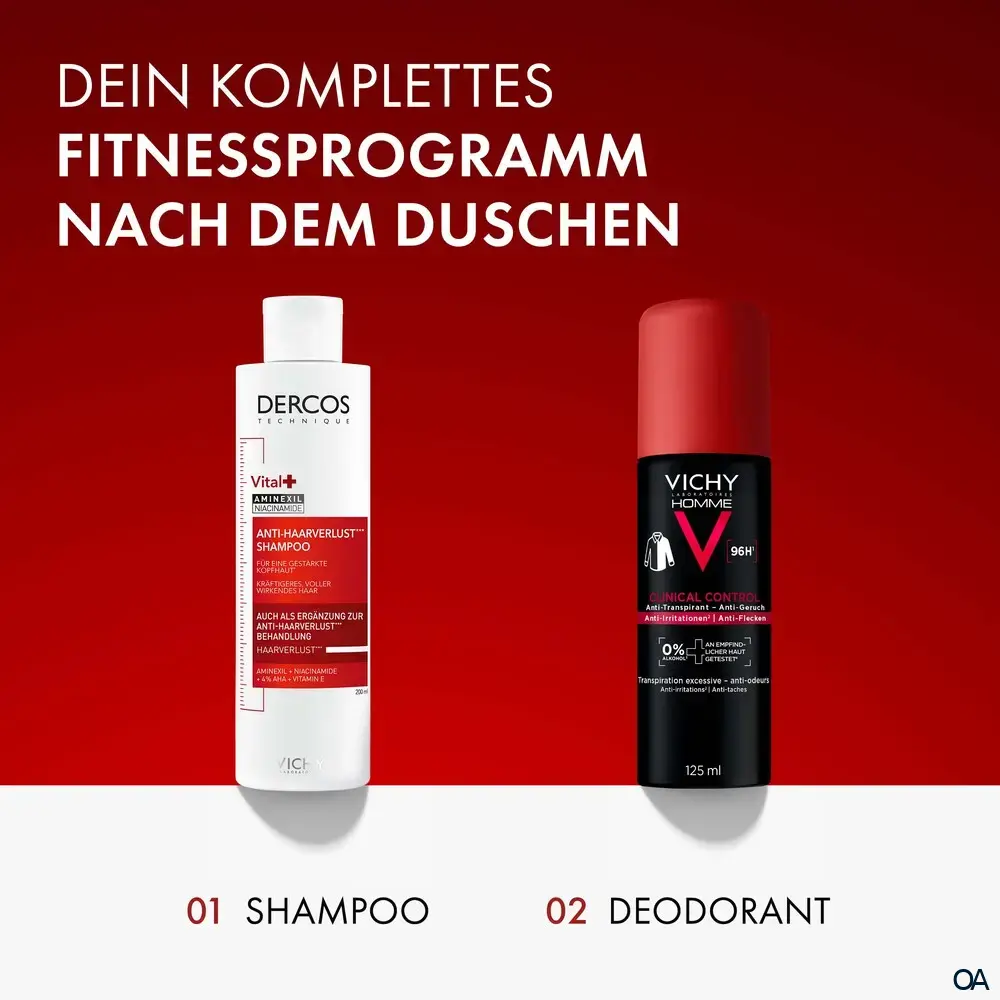 Vichy CLINICAL CONTROL Homme Deo Spray 96H
