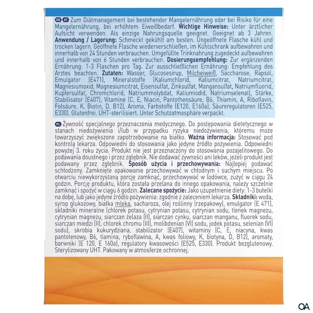 Resource® Protein Aprikose Trinknahrung 200 ml