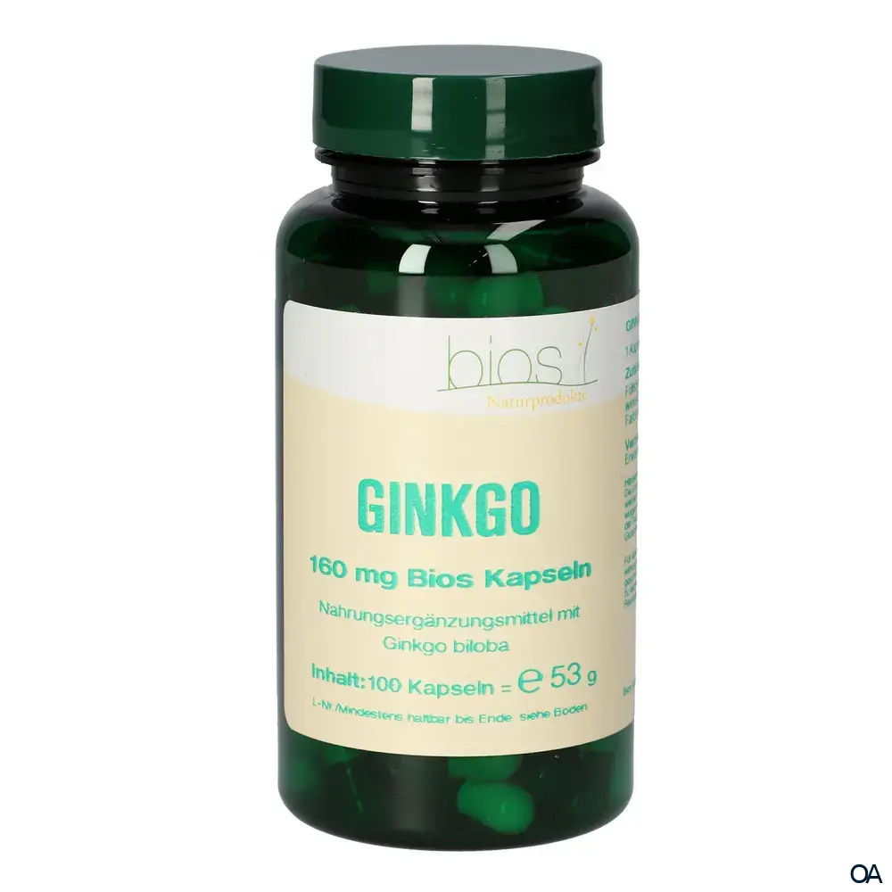 Bios Ginkgo 160 mg Kapseln