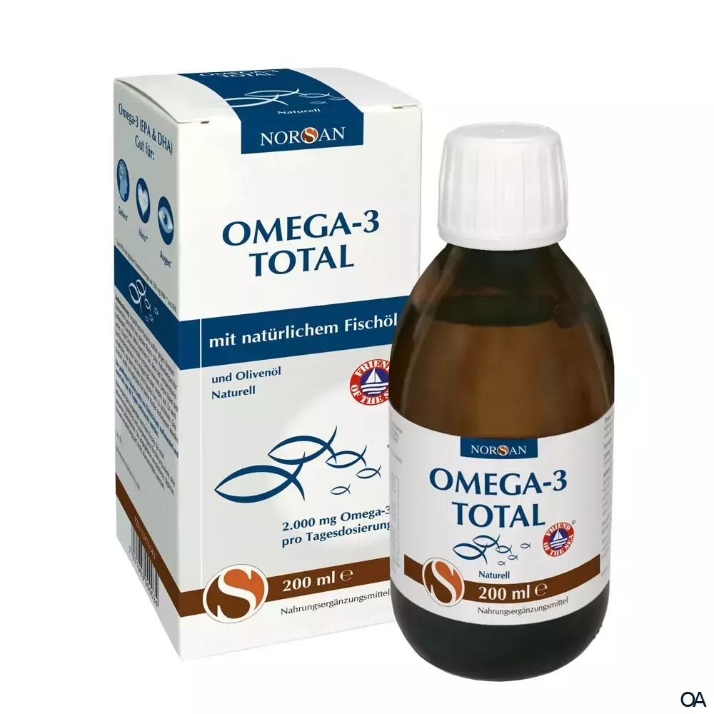 Norsan Omega 3 Total Naturell Fischöl Norsan Omega 3 Total Naturell Fischöl