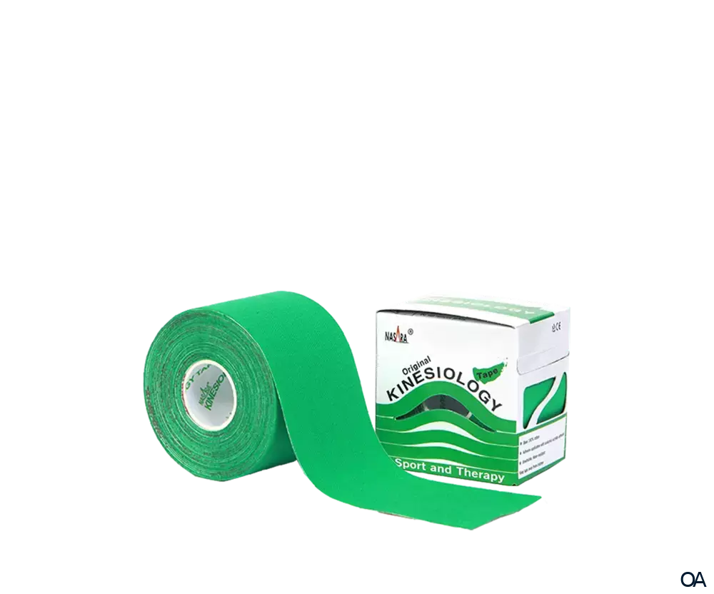 Nasara Kinesiologie Tape Grün 5 cm x 5 m Nasara Kinesiologie Tape Grün 5 cm x 5 m