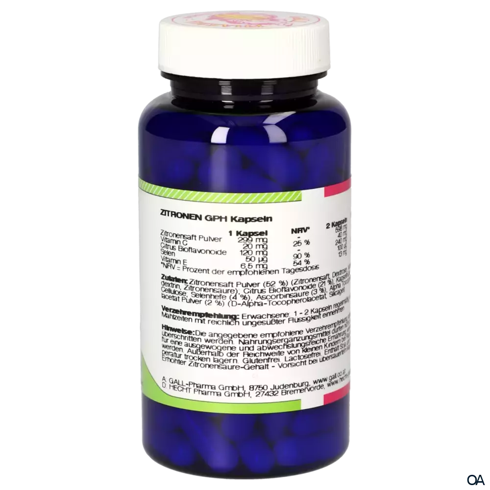 Gall Pharma Zitronen Kapseln