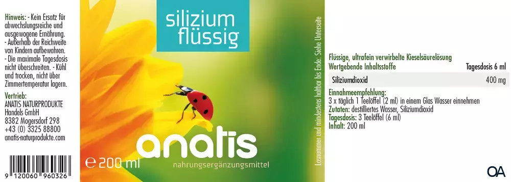 anatis Silizium flüssig