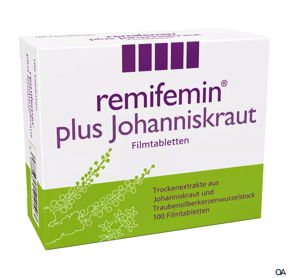 remifemin® plus Johanniskraut Filmtabletten remifemin® plus Johanniskraut Filmtabletten
