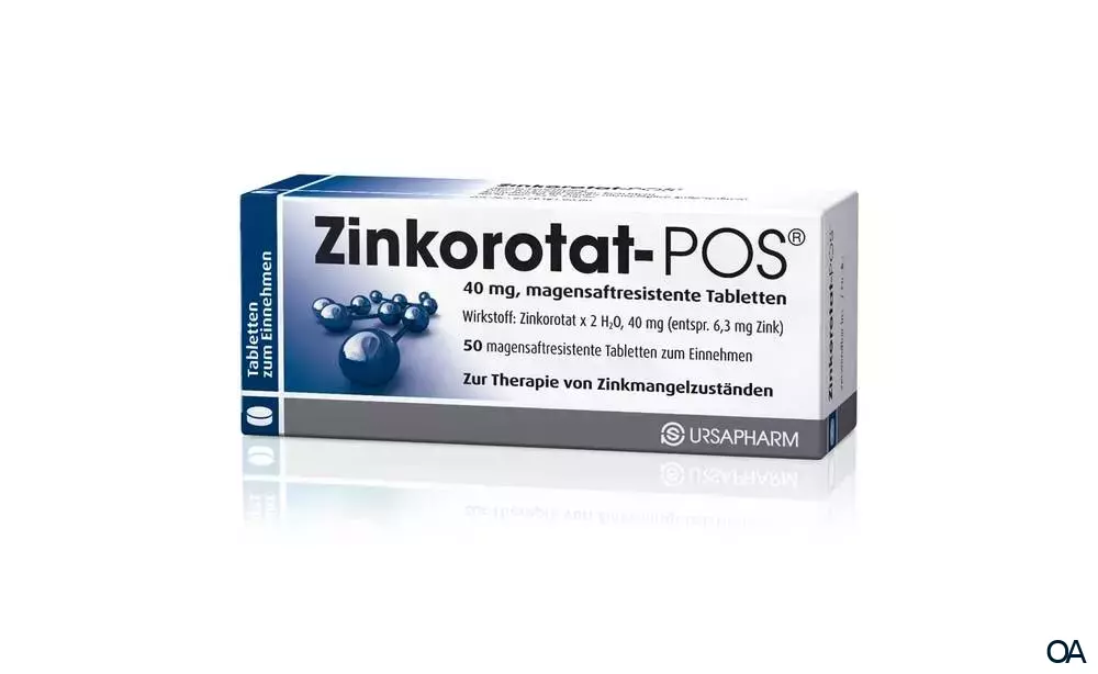 Zinkorotat POS Filmtabletten Zinkorotat POS Filmtabletten
