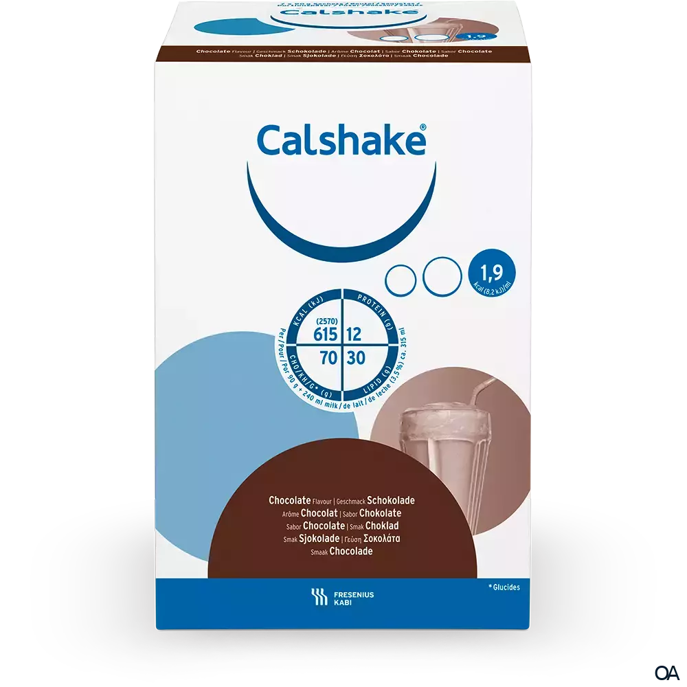 Calshake® Schokolade 7 x 87g Sachets Calshake® Schokolade 7 x 87g Sachets