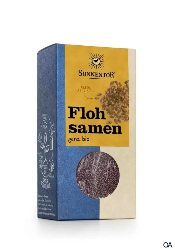 Sonnentor Flohsamen ganz, bio Sonnentor Flohsamen ganz, bio