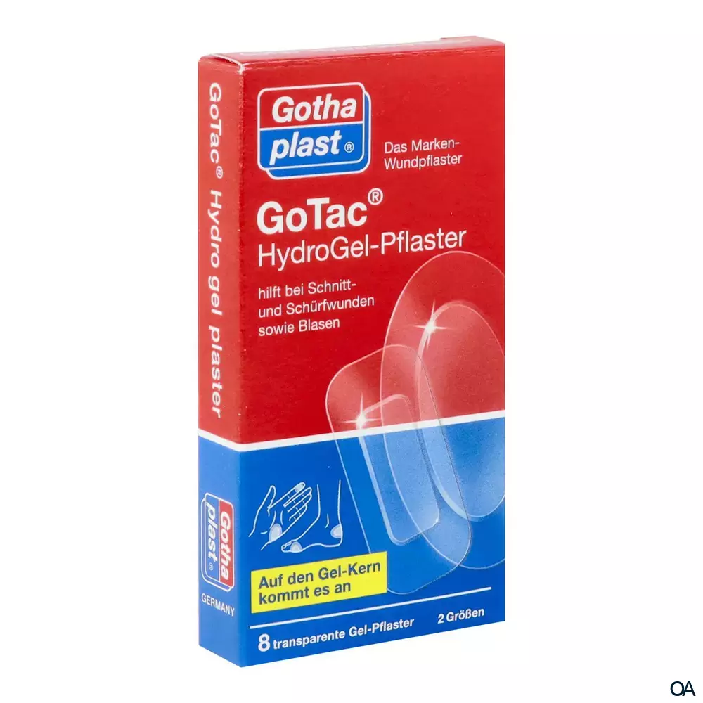 Gothaplast® GoTac® Hydro Gel-Pflaster - 2 Größen