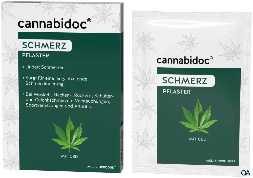 cannabidoc® Schmerz Pflaster