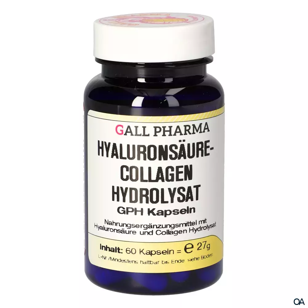 Gall Pharma Hyaluronsäure-Collagen Hydrolysat Kapseln