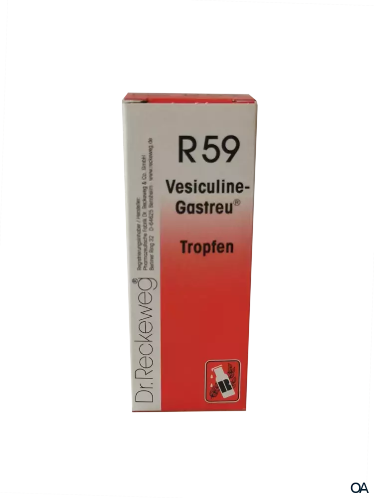 Dr. Reckeweg® Vesiculine-Gastreu® R59 Tropfen Dr. Reckeweg® Vesiculine-Gastreu® R59 Tropfen