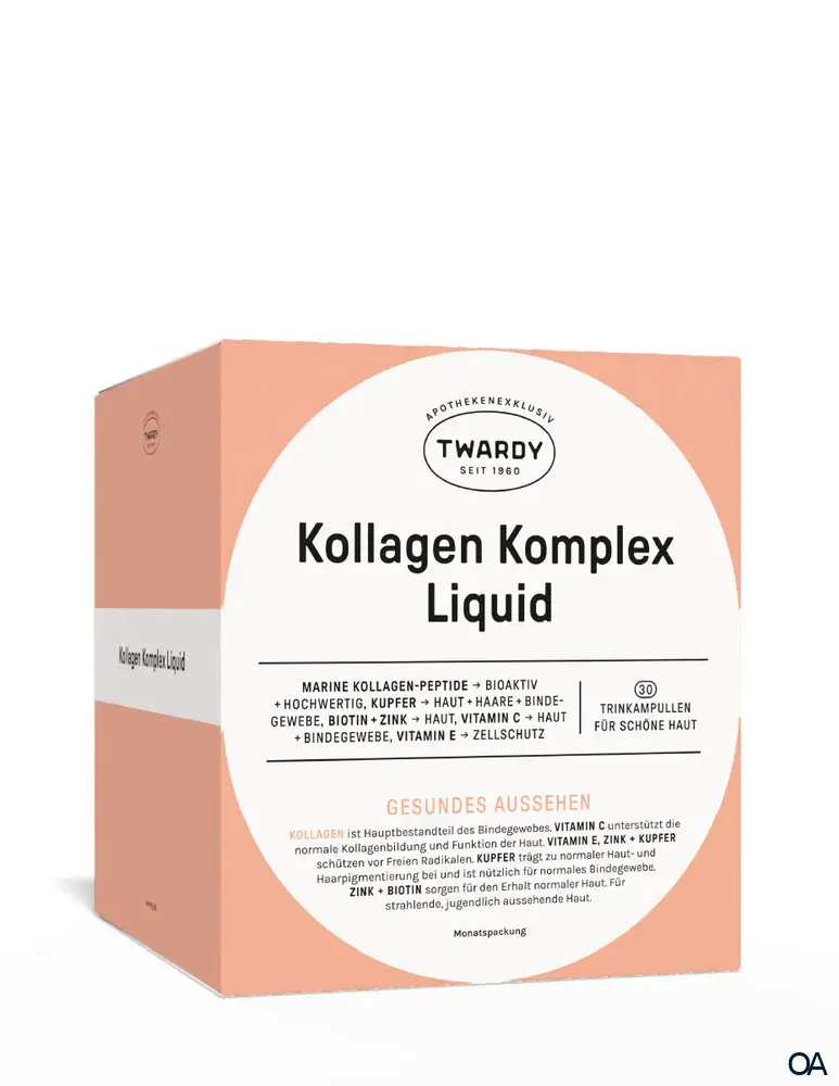 Twardy Kollagen Komplex Liquid Trinkampullen Twardy Kollagen Komplex Liquid Trinkampullen