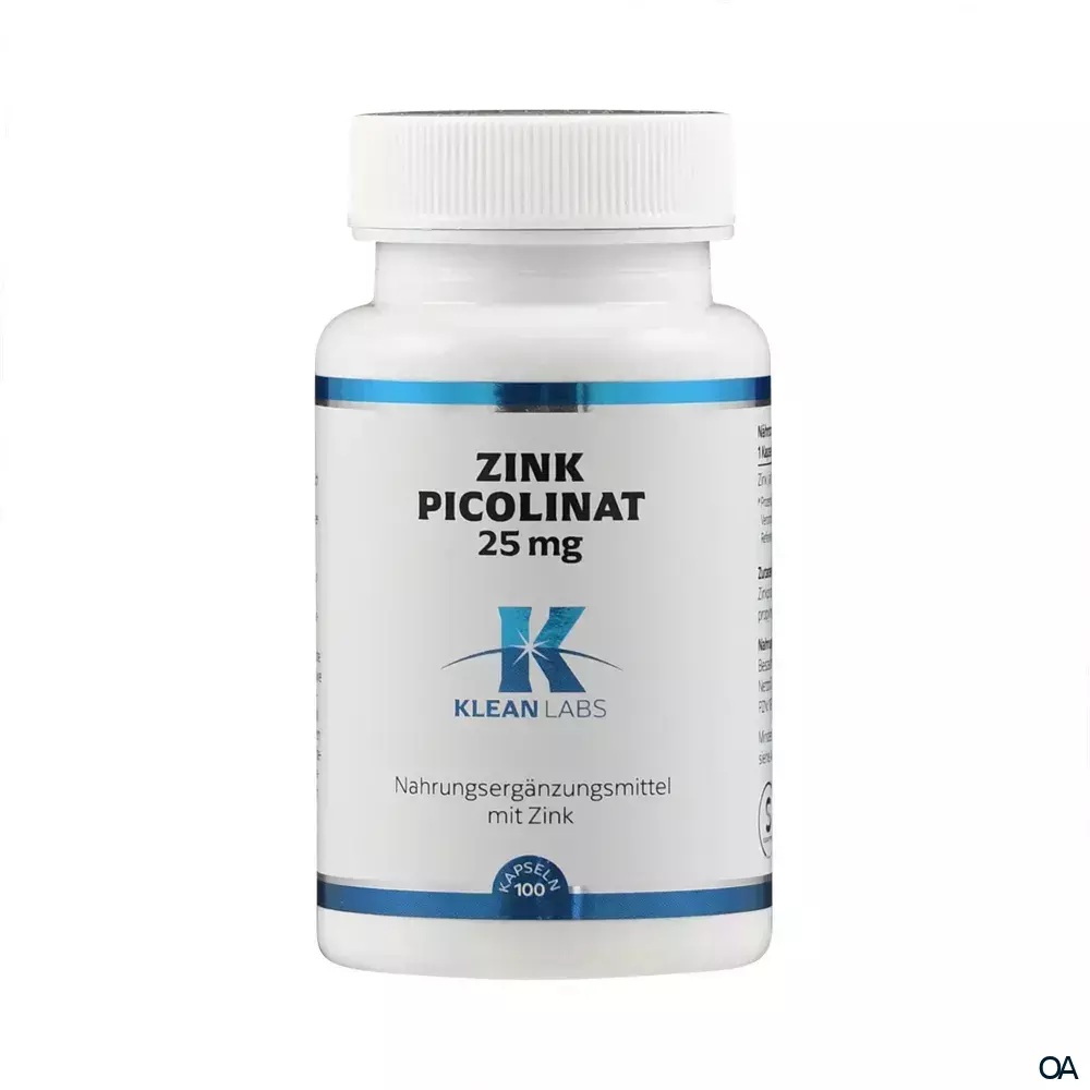 Klean Labs Zink Picolinat 25 mg Kapseln Klean Labs Zink Picolinat 25 mg Kapseln