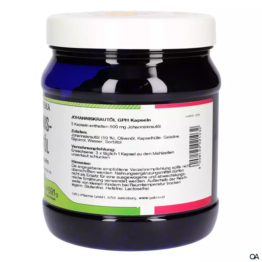 Gall Pharma Johanniskrautöl Kapseln Gall Pharma Johanniskrautöl Kapseln