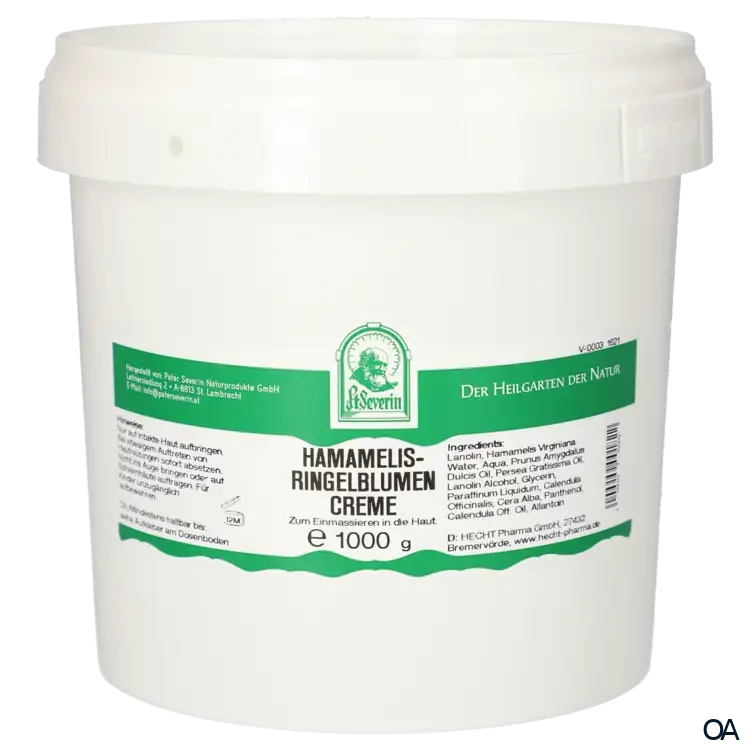 Pater Severin Hamamelis-Ringelblumen Creme