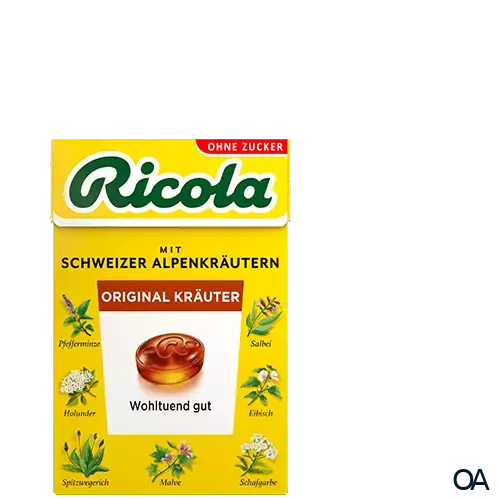 Ricola Original Kräuter Bonbons Box Ricola Original Kräuter Bonbons Box