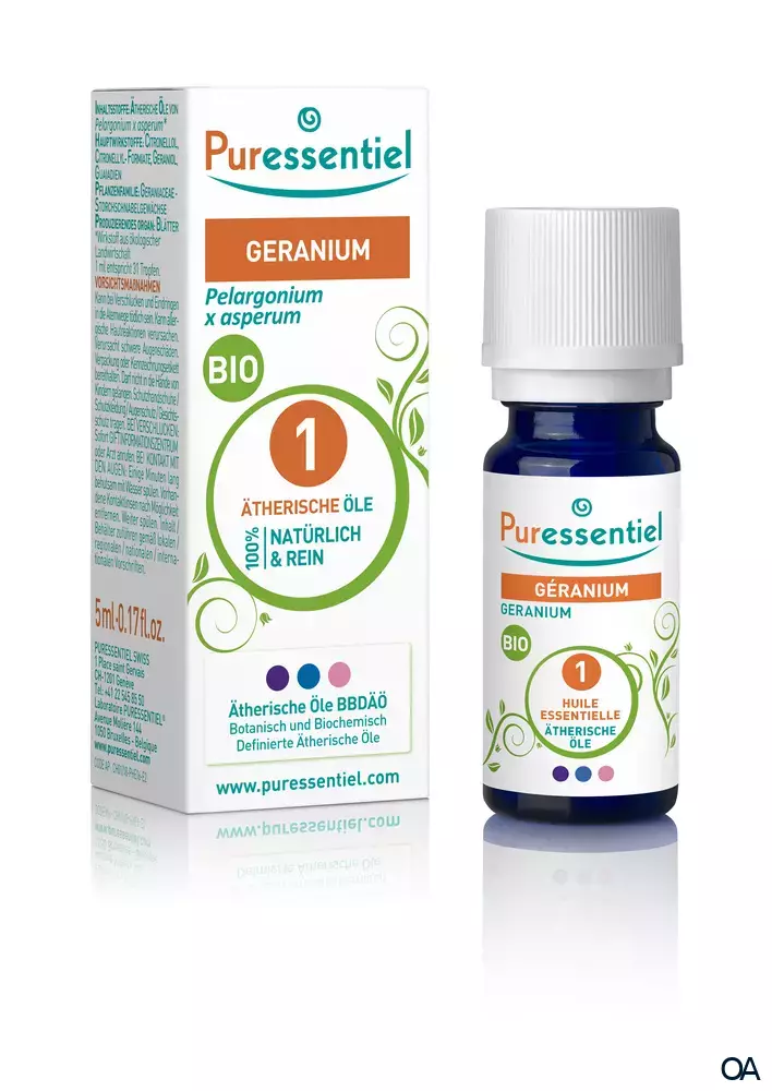 Puressentiel Geranium Bio Ätherisches Öl Puressentiel Geranium Bio Ätherisches Öl