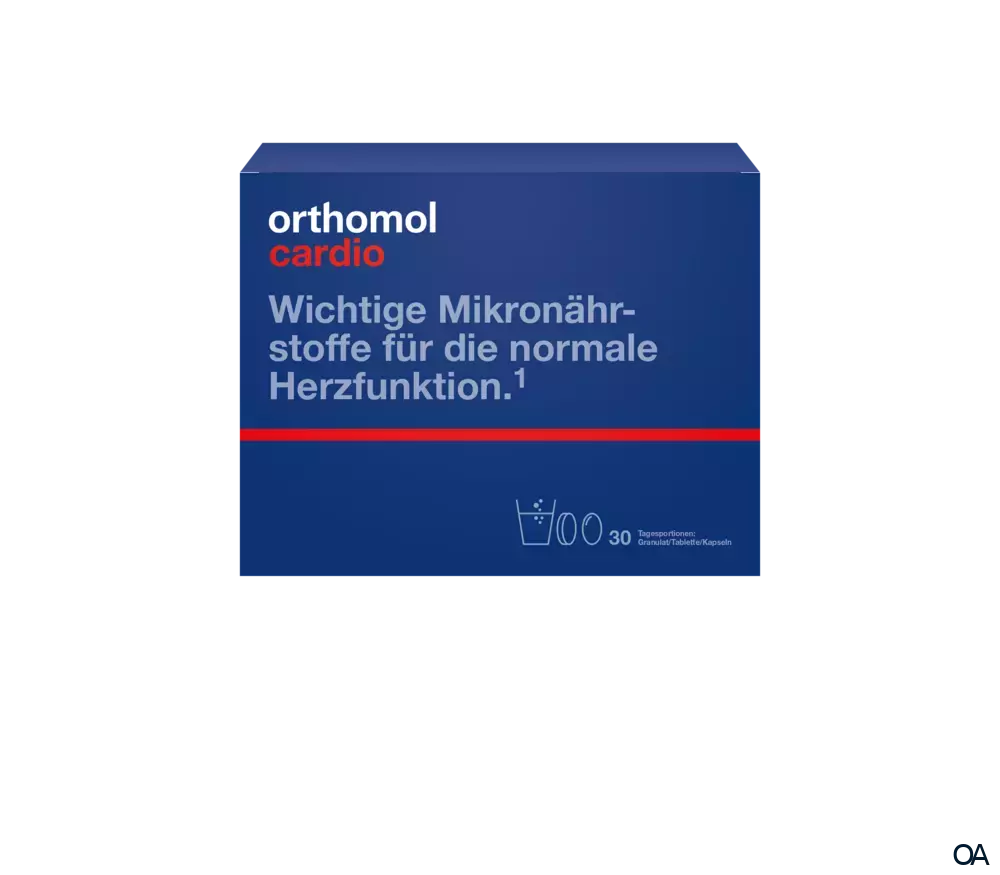 Orthomol Cardio Granulat+Kapseln+Tabletten Orthomol Cardio Granulat+Kapseln+Tabletten