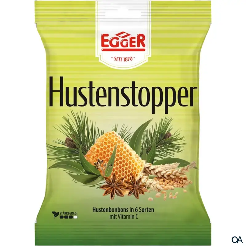 Egger Hustenstopper Hustenbonbons Egger Hustenstopper Hustenbonbons