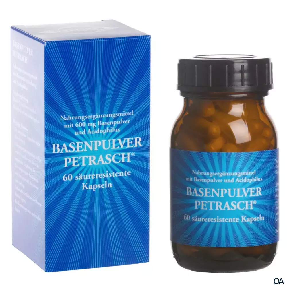 Basenpulver Petrasch Kapseln Basenpulver Petrasch Kapseln