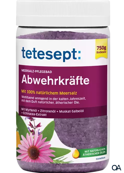 Tetesept Abwehrkräfte Meersalz-Pflegebad