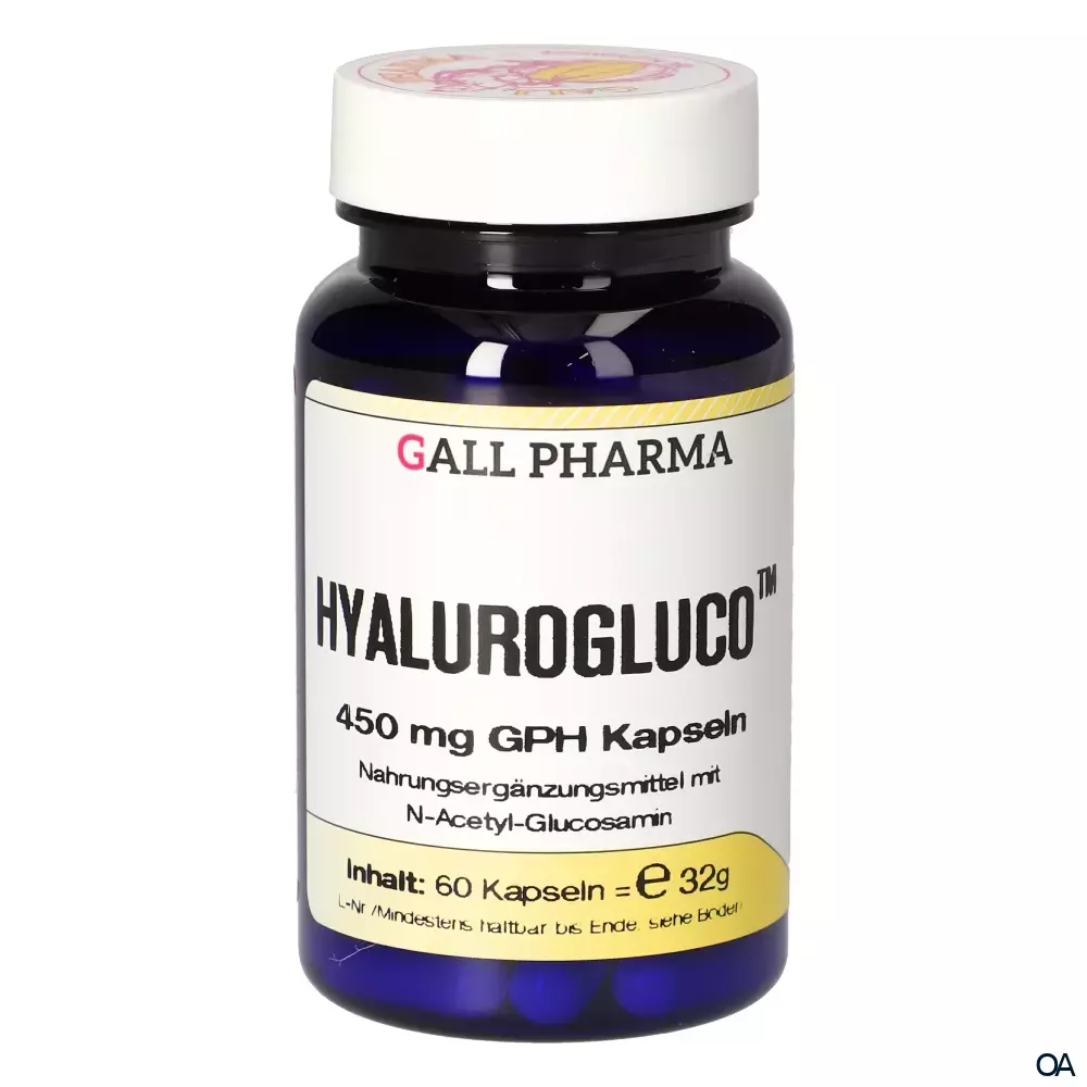 Gall Pharma Hyalurogluco 450 mg Kapseln