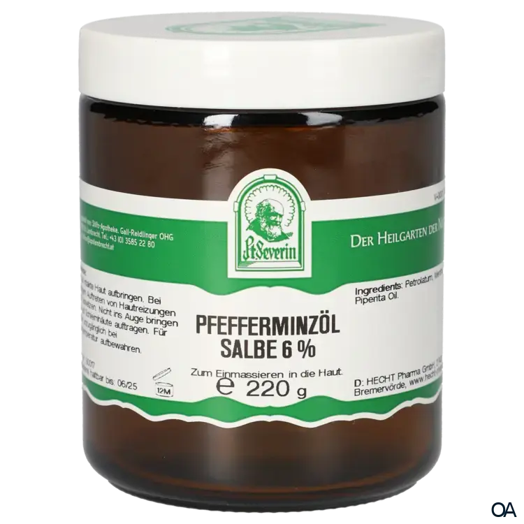 Pater Severin Pfefferminzöl Salbe 6%
