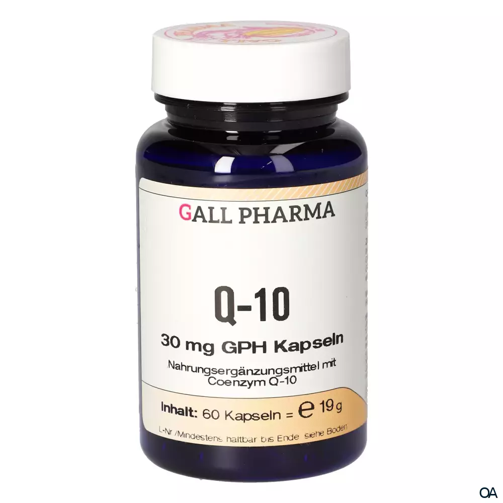 Gall Pharma Q-10 30 mg Kapseln Gall Pharma Q-10 30 mg Kapseln