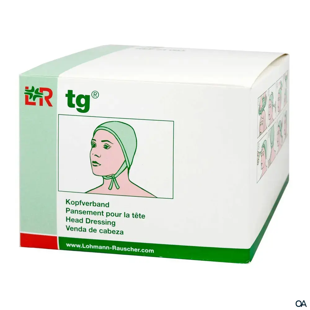tg® Fertigverbände Schlauchverband - Kopfverband Größe 9 tg® Fertigverbände Schlauchverband - Kopfverband Größe 9