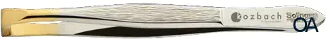 Kozbach Pharma 24 Pinzette, gerade 7,5 cm, Spitze vergoldet Kozbach Pharma 24 Pinzette, gerade 7,5 cm, Spitze vergoldet