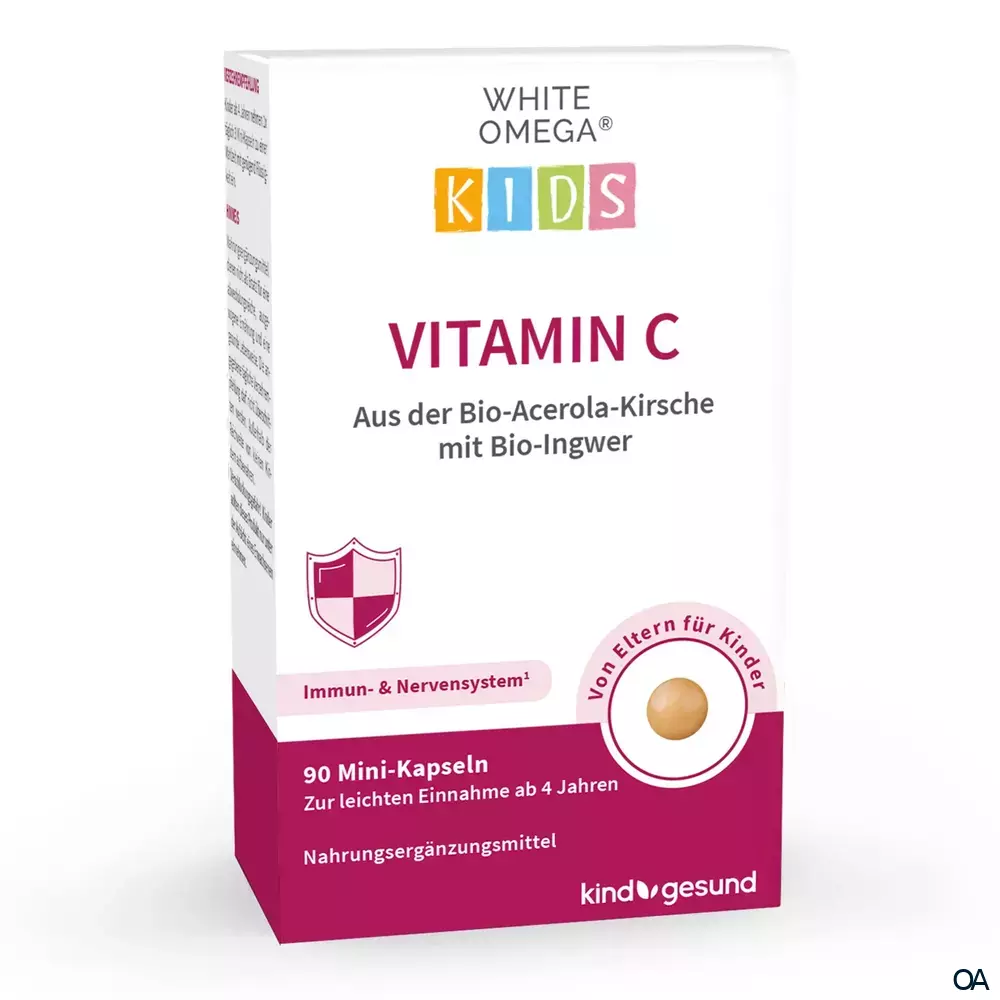 kindgesund WHITE OMEGA® Kids Vitamin C Kapseln kindgesund WHITE OMEGA® Kids Vitamin C Kapseln