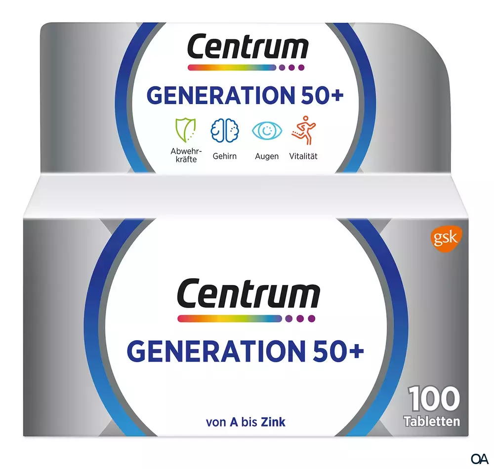 Centrum® Generation 50+ Tabletten
