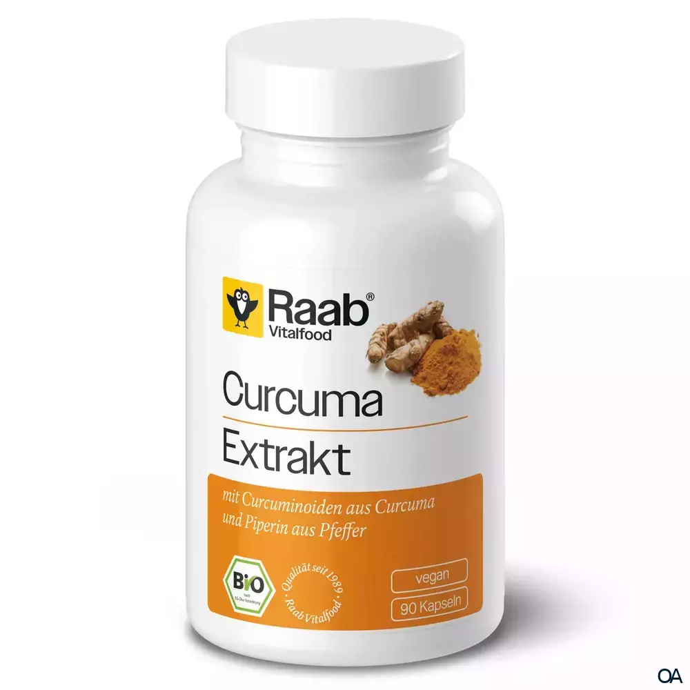Raab® Vitalfood Bio Curcuma Extrakt Kapseln Raab® Vitalfood Bio Curcuma Extrakt Kapseln
