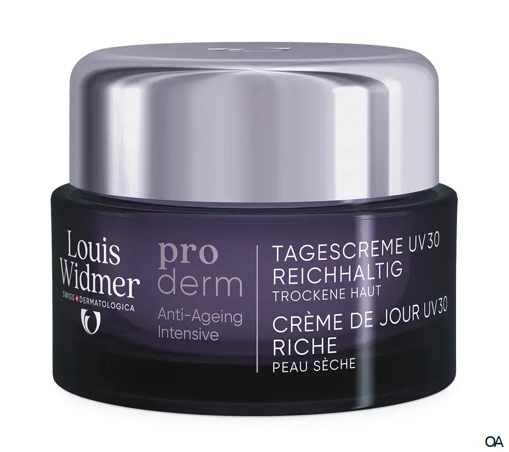 Louis Widmer proderm Tagescreme UV 30 Reichhaltig - leicht parfümiert