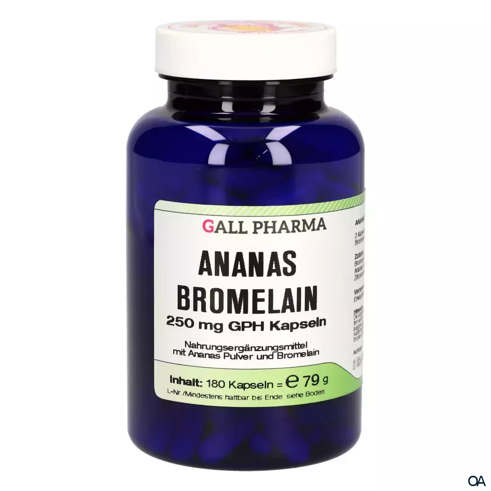 Gall Pharma Ananas Bromelain 250 mg Kapseln Gall Pharma Ananas Bromelain 250 mg Kapseln
